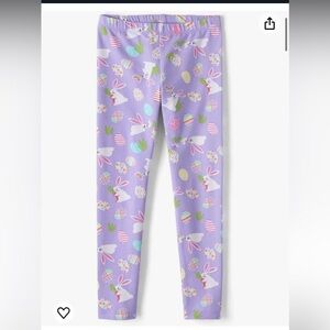 Never worn The Children’s Place Easter Bunnies & Eggs Spring Leggings Size 5T